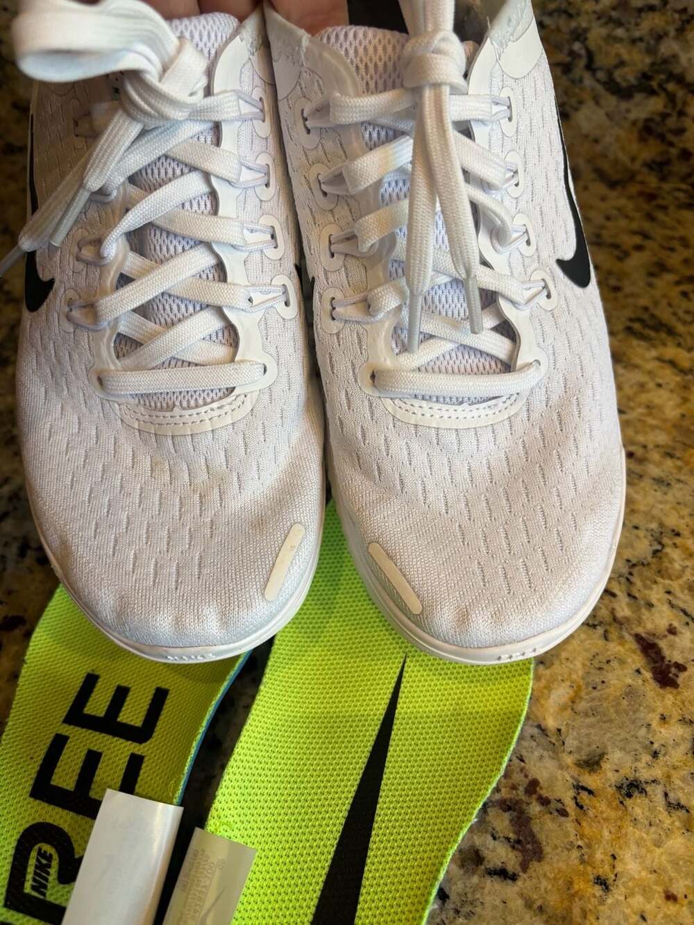 Nike Women's Interact Road Running Shoes , White/Pure Platinum- 6 - Picture 7 of 11